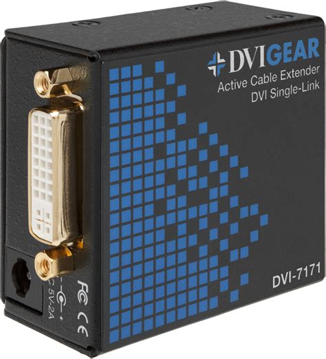 Dvi Single Link Active Cable Extender Ace Dvigear