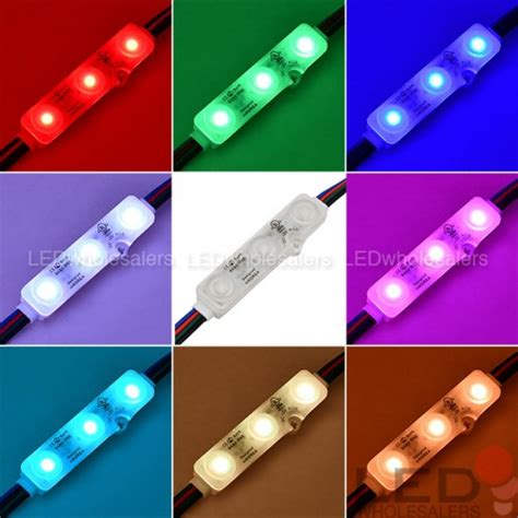 100 Waterproof Ip68 Rgb Color Changing 3xsmd5050 Led Modules 2 Strings