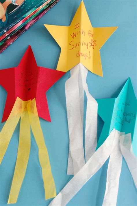Shooting Star Wishes Kids Craft Make And Takes Arts And Crafts For