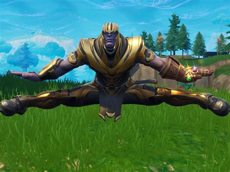 Upcoming Cosmetics Found In Patch V4 Thanos Fortnite Dance 