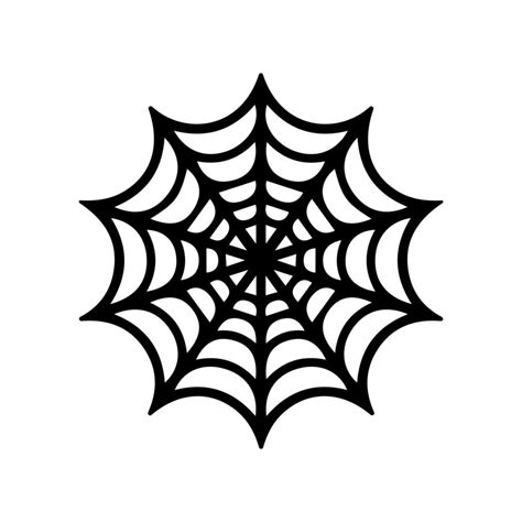 Spider Web Vector Icon 6994310 Vector Art At Vecteezy