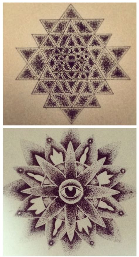 Drawings Ive Done Dotwork Geometry