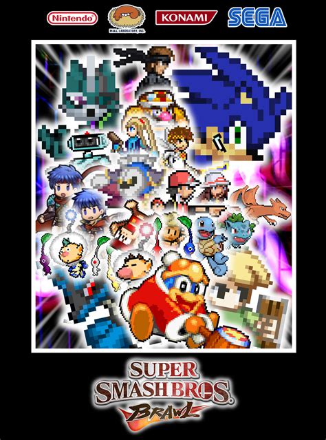 Super Smash Bros Ultimate Brawl Fighters Poster By Mugen