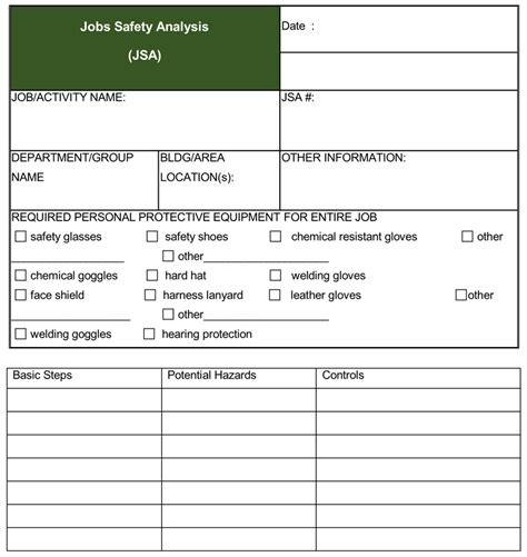 Free Printable Jsa Forms Printable Form 2024