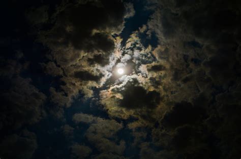 Free Images Full Moon Night Clouds Light Lighting Fear Nature