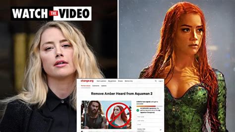 Petition To Remove Amber Heard From Aquaman 2 Reaches Over 2m