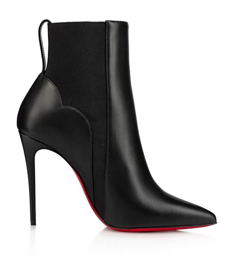 Christian Louboutin Chelsea Chick Booty Leather Boots 100 Harrods Us