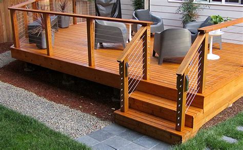 We researched several options and decided to install hog wire deck railing. Amazon.com: CLEARVIEW Cable Railing A316 Stainless Steel Standard Beveled Washer (1 Pack ...