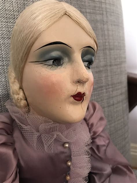 1920 s anita boudoir bed doll composition cloth antique vintage ebay