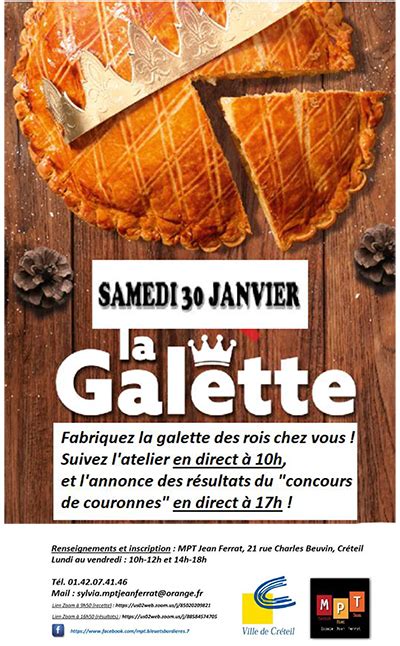 Ville De Créteil Secteur Nord Invitation à La Journée Galette Des