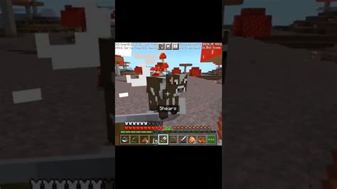 Minecraft Mushroom Cow 🥰minecraft Lokicraft Shorts Miniblockcraft Youtube