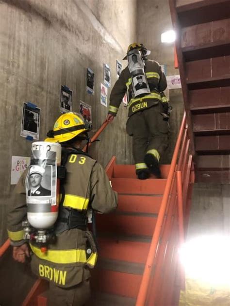 Firefighters Climbing 110 Stories In Full Gear In