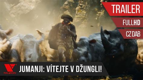 Jumanji Vítejte V Džungli 2017 Full Hd Trailer 3 Cz Dab Youtube