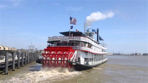 Mississippi River Natchez Steamboat Cruise New Orleans Usa Youtube