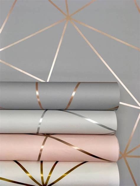 Shop rose gold wallpaper colours from i love wallpaper. Pin by Merry Linly Gulle on Wallpaper | Wallpaper living ...