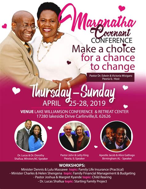Marriage Conference Pastoral Care For Africa