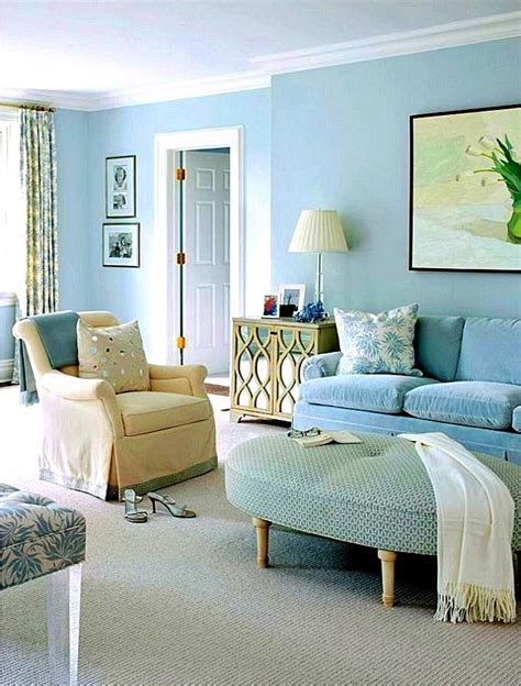 Creating A Relaxed Light Blue Living Room 99bestdecor