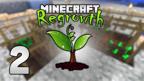Modded Minecraft Regrowth Hqm 2 Becoming One With Nature Youtube