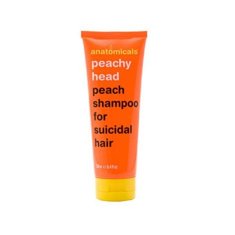 Your skin has pink, peachy pink, or red hues. Anatomicals Peachy Head - Peach Shampoo For Suicidal Hair ...