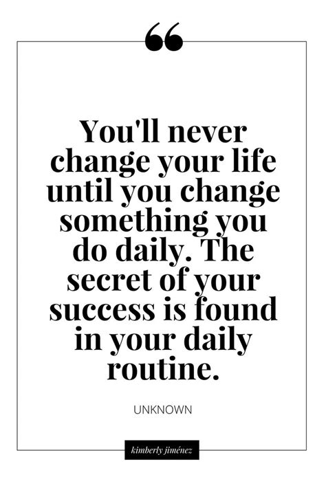 Youll Never Change Your Life Until You Change Something
