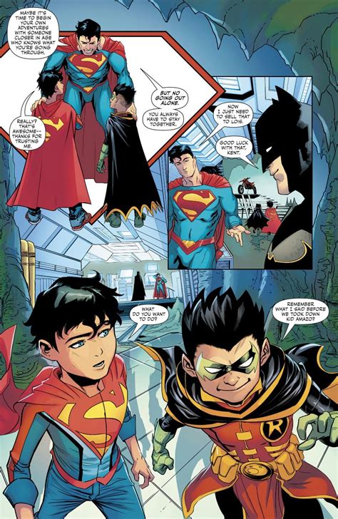 Super Sons Issue 5 Superhero Comic Comics Batman Funny