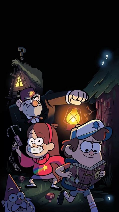 ОБОИ НА ТЕЛЕФОН МЭЙБЛ ГРАВИТИ ФОЛЗ ДИППЕР Gravity Falls Poster