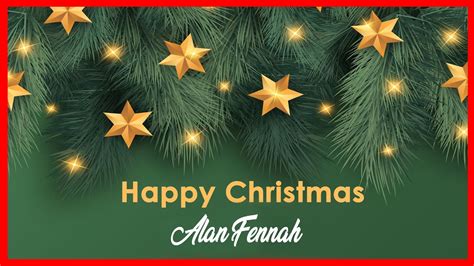 Happy Christmas War Is Over Cover Alan Fennah YouTube