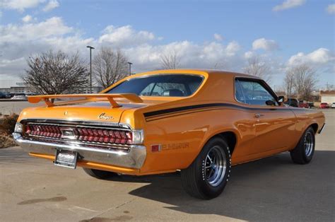 1970 Mercury Cougar Boss 302 Elimnator Competition Gold Paint With