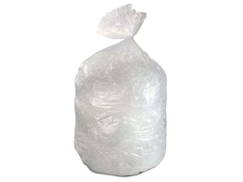 55 GALLON CLEAR GARBAGE BAGS 100 CASE LRS Supply