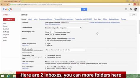Multiple Inboxes Gmail How To Manage Multiple Inboxes Gmail Youtube
