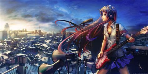 4582071 Headphones Akiyama Mio Music Minimalism Anime Anime Girls