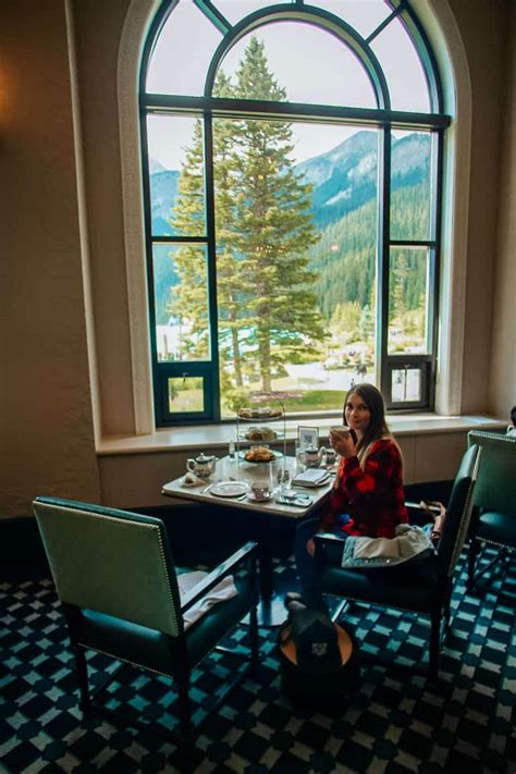 Fairmont Lake Louise Afternoon Tea A Luxury Experience In The Rockies A City Girl Outside