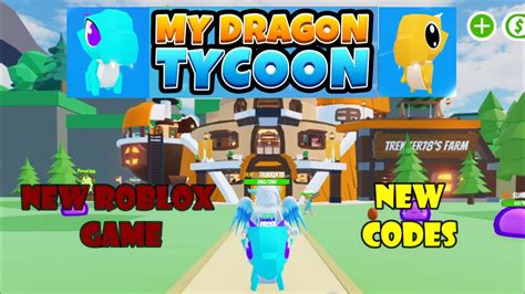 🐉my Dragon Tycoon🐲new Codes Roblox Youtube