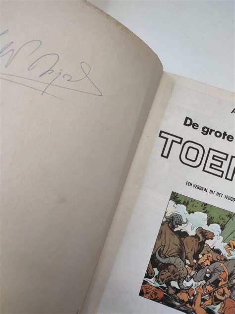 Toenga 2 De Grote Strijd Van Toenga 1e Druk Softcover 1975 Mijn Bobbedoes