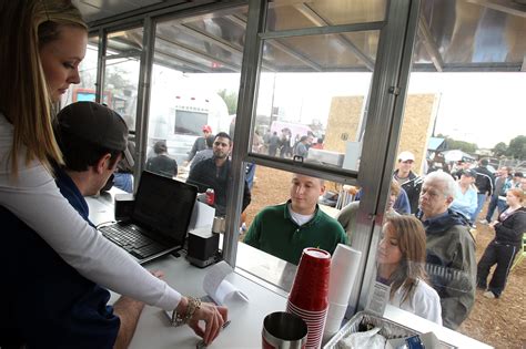 City S First Mobile Food Truck Park Opens San Antonio Express News