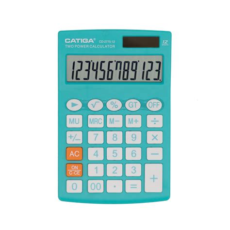 Desktop Calculator with 12 Digit LCD Display Screen, Home or Office Use