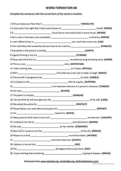 These are available on a. Free ESL, EFL printable worksheets and handouts | Word ...