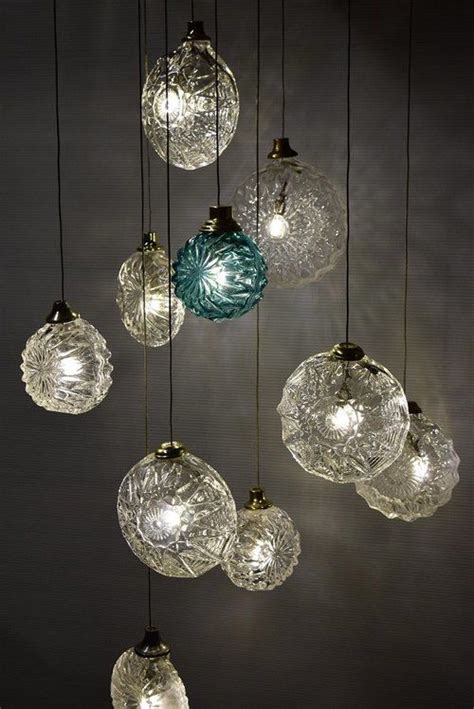 Jellyfish Hand Blown Glass Pendant Lights By The Talented Randy Zieber