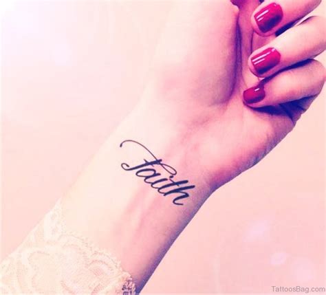 68 Latest Faith Tattoos For Wrist