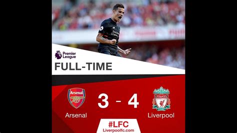Catch the highlights, score updates, team lineups and team news from the liv vs ars clash. Arsenal vs Liverpool 3 4 All Goals & Highlights Premier ...