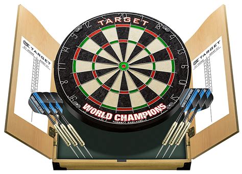 Target World Champion Home Dart Centre Dartboard Cabinet Darts