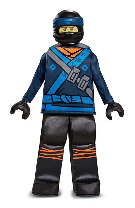 Disguise Jay Lego Ninjago Movie Prestige Costume Blue Small 4 6 Ebay