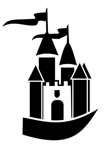 Download Cinderella Castle Silhouette at GetDrawings | Free download