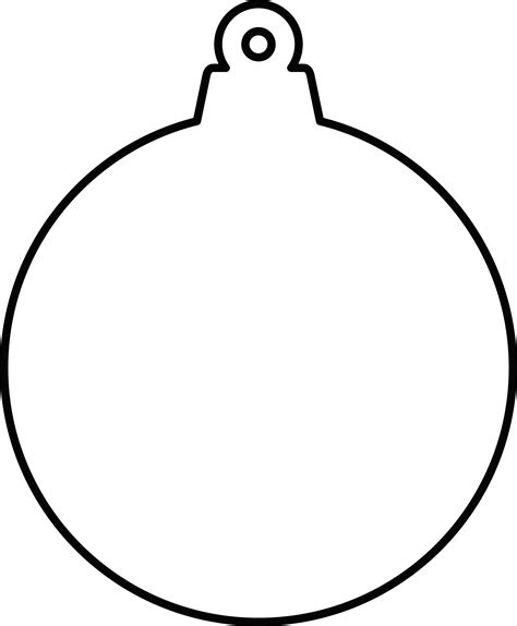 Black And White Christmas Ornaments Clipart Free Download On Clipartmag