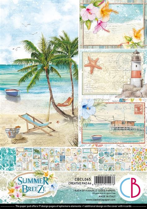Ciao Bella Summer Breeze Collection Creative Pad