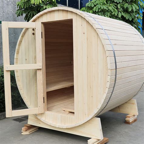 Custom Made 2 People Solid Wood Traditional Salt Small Sauna Room Buy