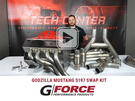 A Godzilla to Mustang S197 Swap Kit from G Force — G Force Performance