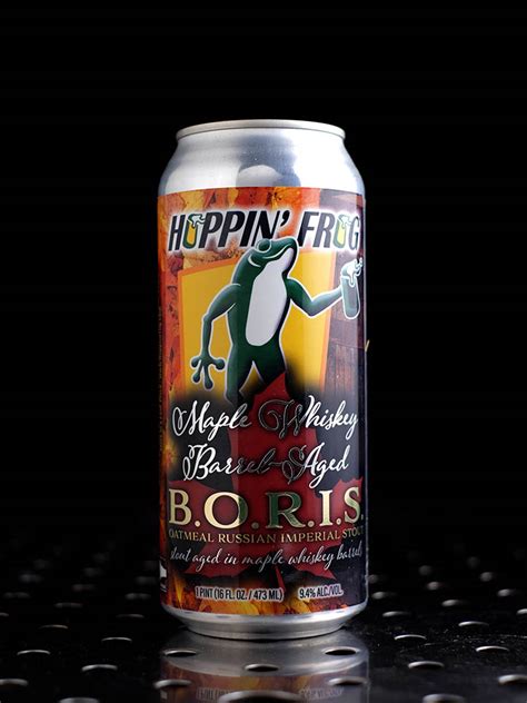 Hoppin Frog Maple Whiskey Ba Boris The Crusher Imperial Stout