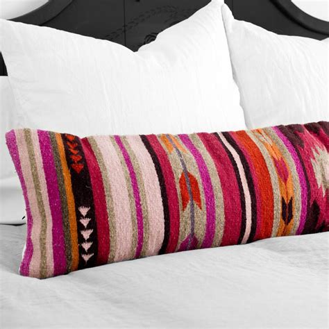 Lumbar Decorative Pillow Colorful Geometric Pattern The Citizenry