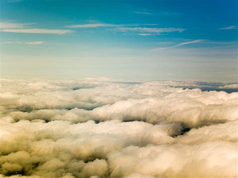 View Of Sky Above Clouds License Public Domain Dedication Flickr
